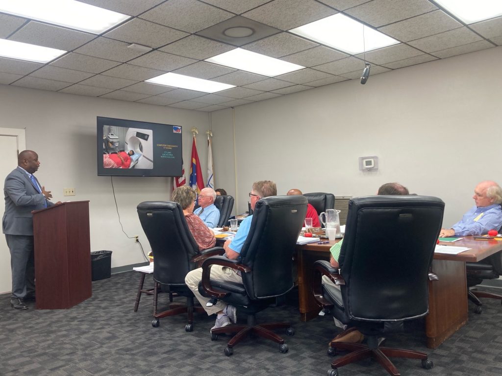 Dr. Ervin Fox Presents to the City of Batesville Board of Supervisors (September 2022)