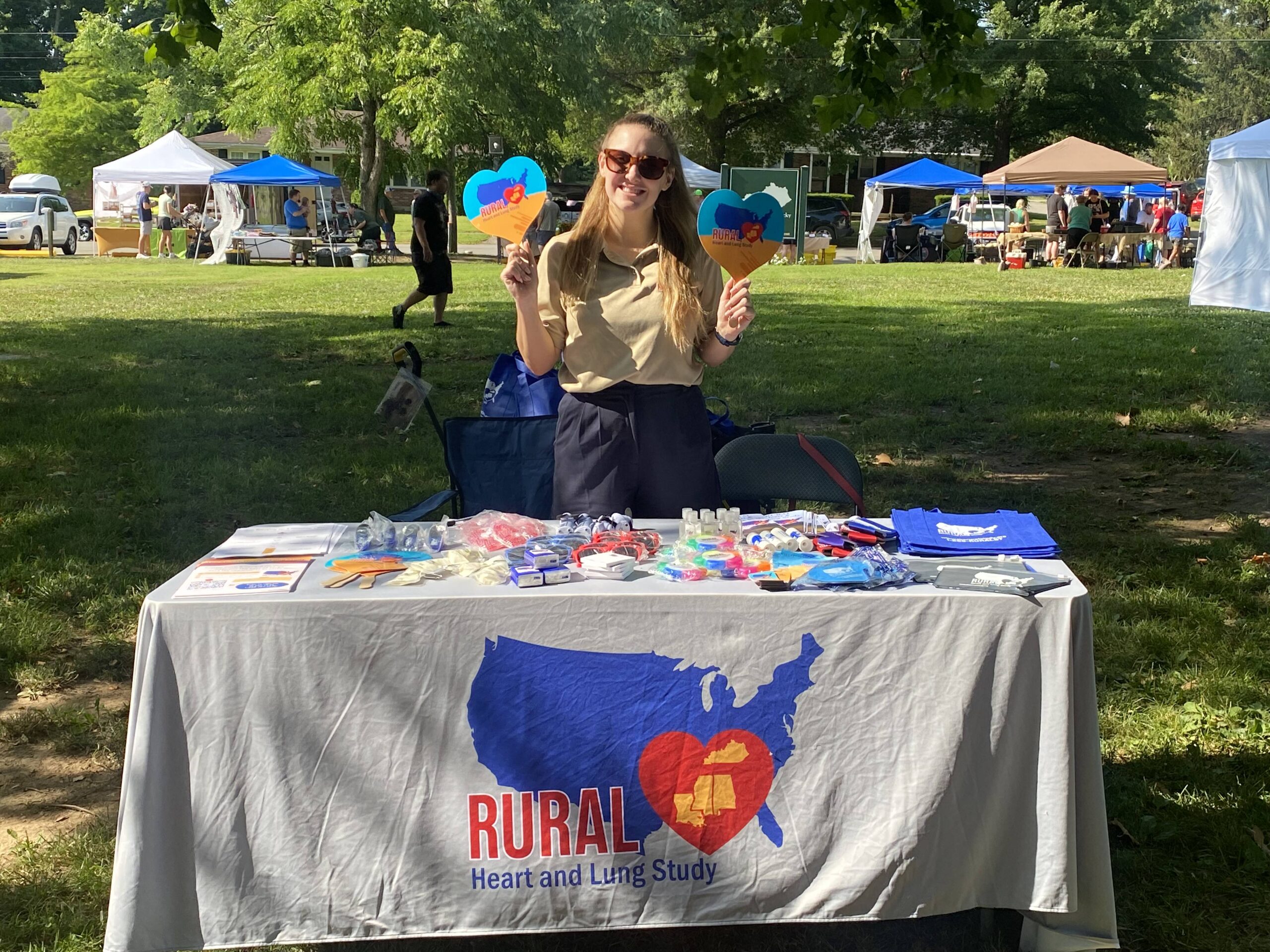 Scotland Stewart attended the Boyle County Farmers Market in Danville