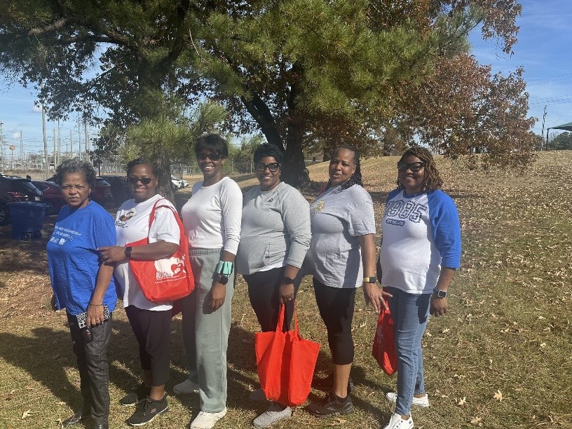 group of women smiling