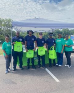 Wellness fair group photo