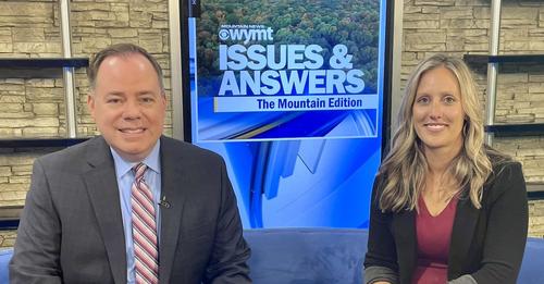 Steve Hensley interviewing Dr. Stephanie Boone