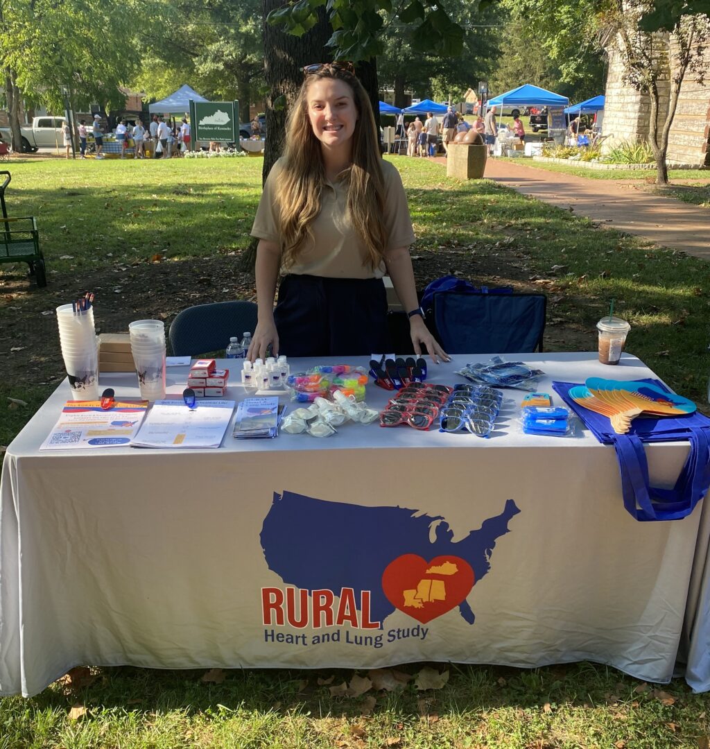 Scotland Stewart behind RURAL table