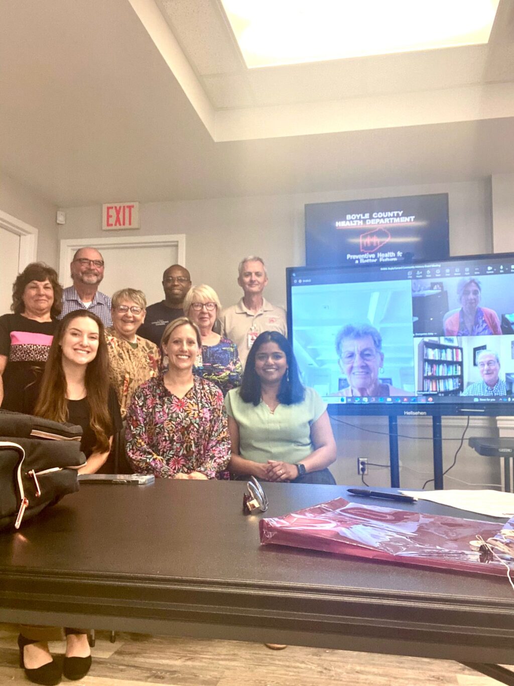 Kentucky core team in virtual meeting