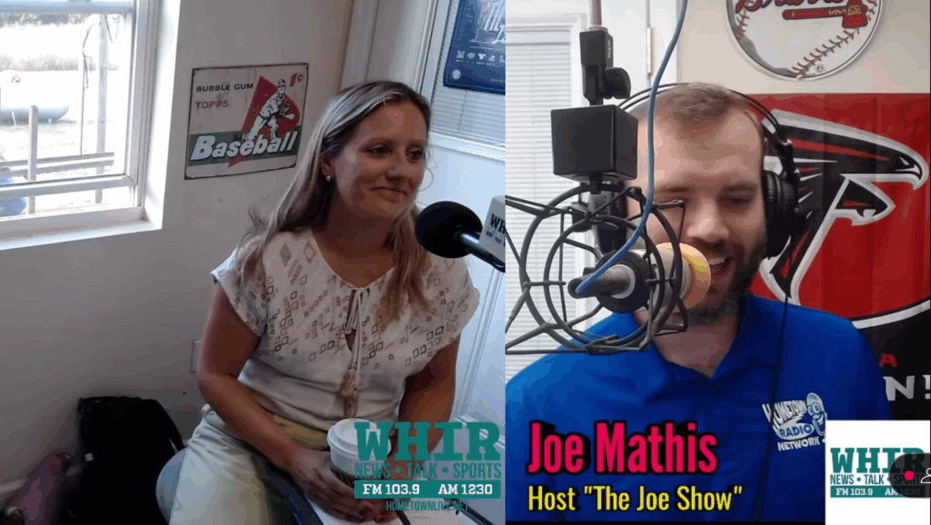 Dr. Boone talking to Joe Mathis