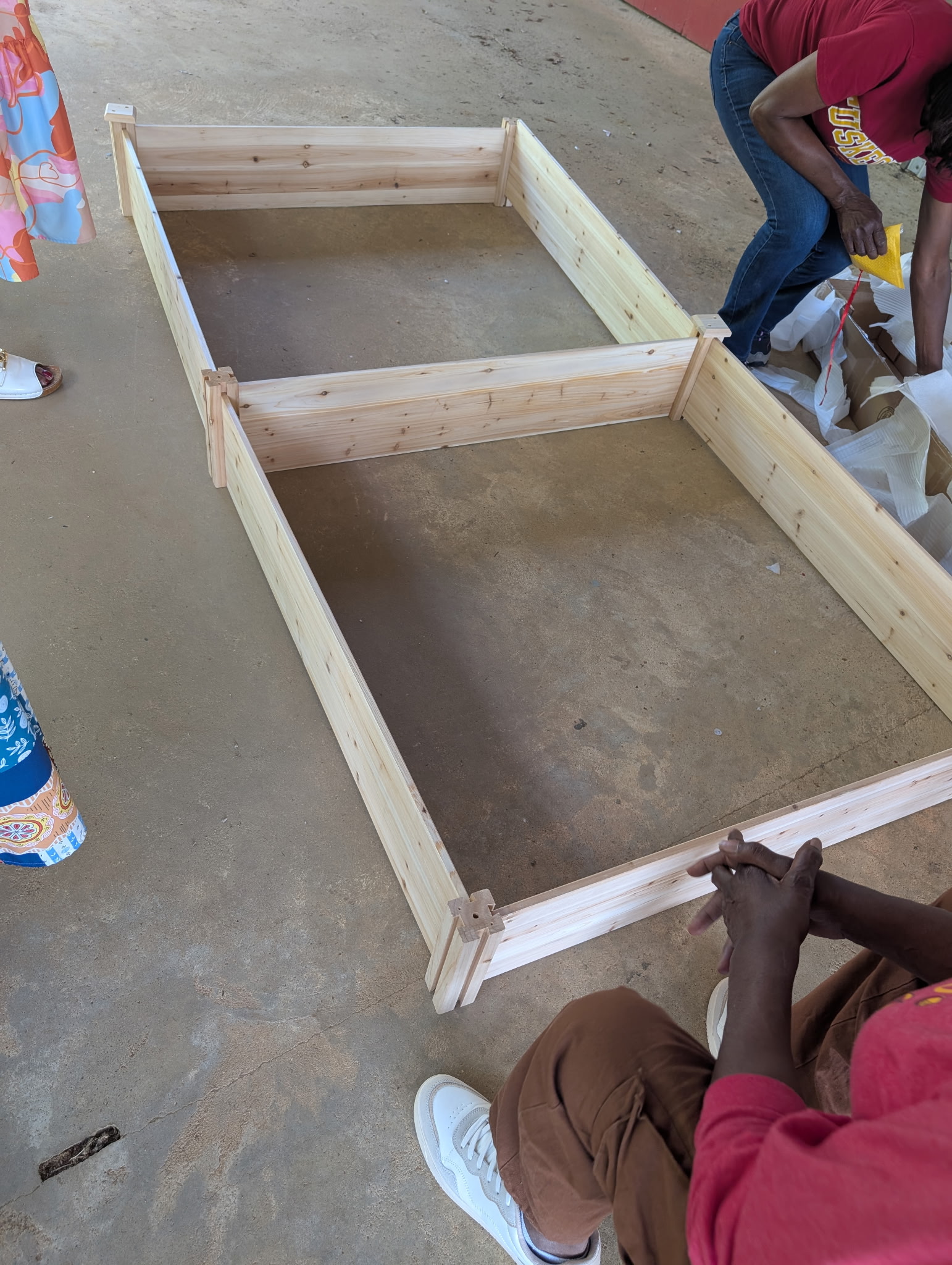 Garden bed construction